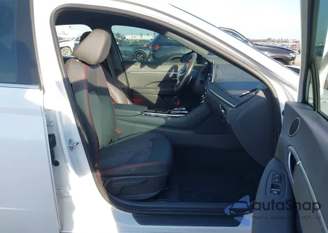 2021 Hyundai Sonata Sel Plus z USA, uszkodzony, nr VIN 5NPEJ4J21MH063353